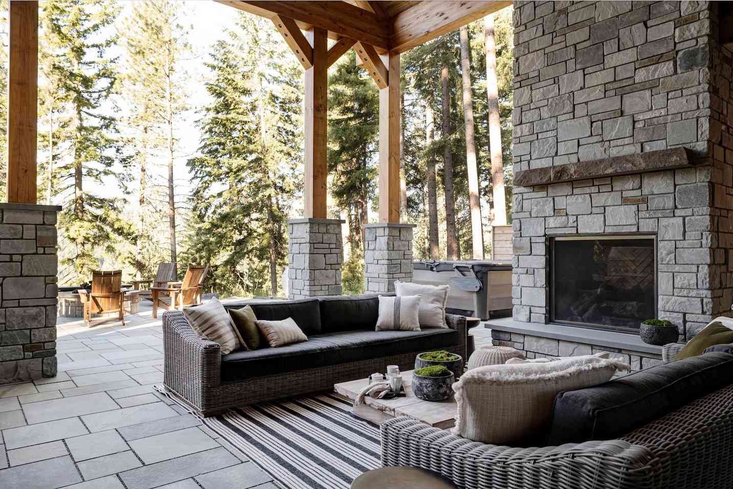 Outdoor Fireplace Ideas: 32 Warm & Cozy Designs